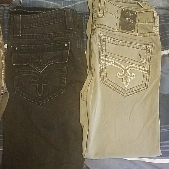 True Religion and Rock Revival Jeans - Picture 4 of 6